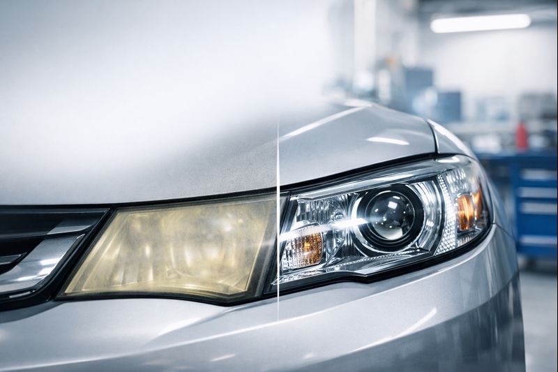 ヘッドライト黄ばみ取りの料金相場｜イエローハット・オートバックス・専門店を徹底比較【2026年版】