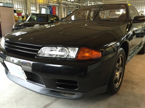 GTR(R32)浸水車内クリーニング