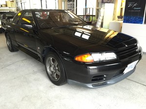 GTR(R32)浸水車内クリーニング2