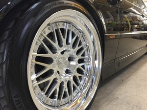 BMW7(E38)・ホイールコーティング