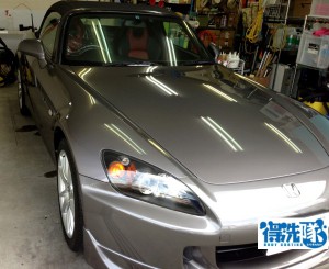 S2000・クイックコート・クイック車内クリーニング・前①