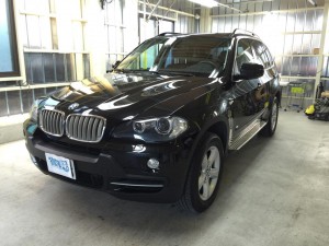 BMW・X5(E70)のボディコーティング２