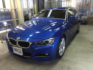 エシュロンボディコーティング/BMW335（F31）ツーリング2