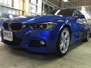 エシュロンボディコーティング/BMW335（F31）ツーリング4