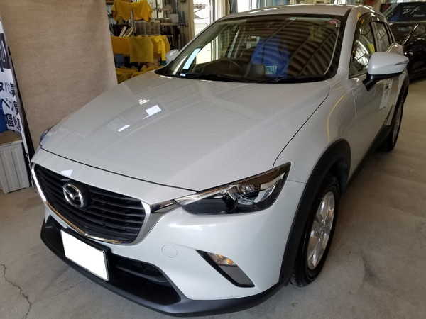 CX-3・車内クリーニング・エアコンクリーニング