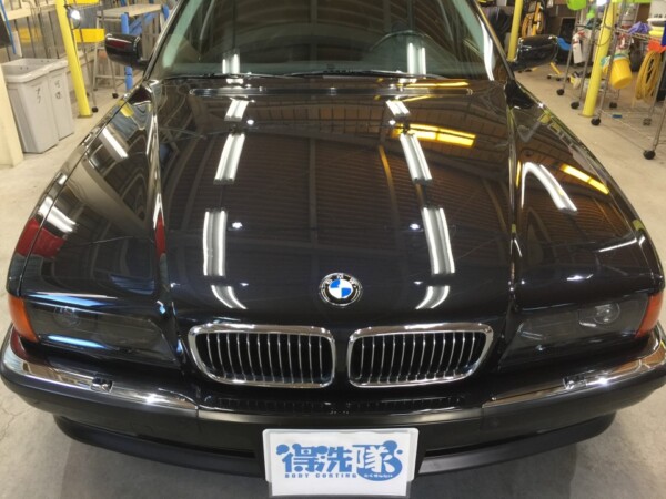 BMW750iL(E38)にプレミアムコーティング＆ホイール＆窓ガラスコーティング（東京都青梅市のA様）サムネイル