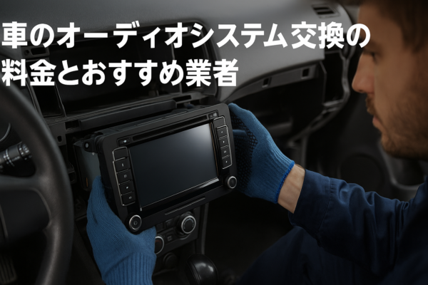 車のオーディオシステム交換の料金とおすすめ業者サムネイル