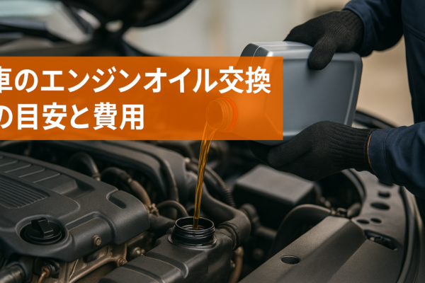 車のエンジンオイル交換の目安と費用サムネイル
