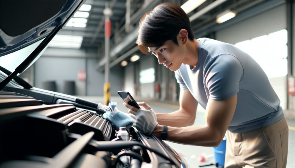 車のエアコンクリーニング実践！初心者でも簡単にできるコツ
