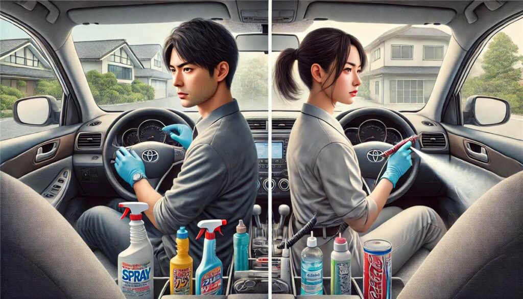車の消臭DIYと専門店【費用・効果】どっちがいいか徹底分析