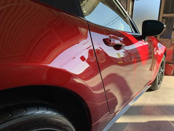 きれいにお手入れされた車