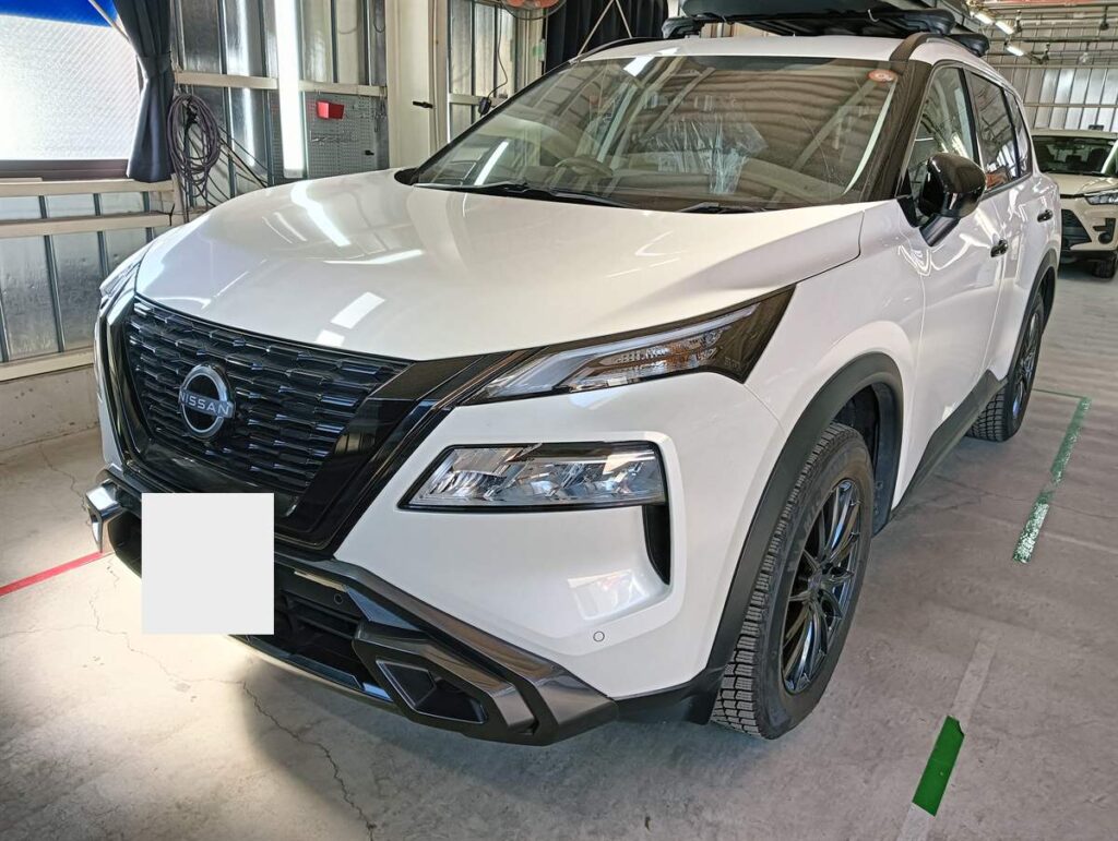 灯油の消臭クリーニングでお預かりした日産エクストレイル