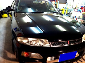 R33スカイライン(ガラスコーティング)②