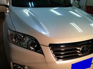 所沢市のお客様(ガラスコーティング＆ホイールコーティング/ヴァンガード)（写真2）