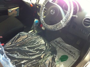 ワックスコート&車内クリーニング&ヘッドライト磨き(ノート)3