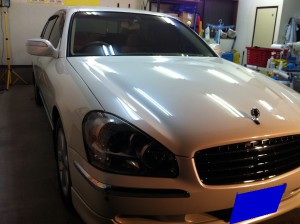 ボディコーティング(日産・シーマ)2