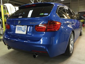 エシュロンボディコーティング/BMW335(F31)ツーリング5