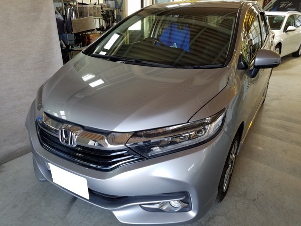 フィットシャトル・車内フルコース