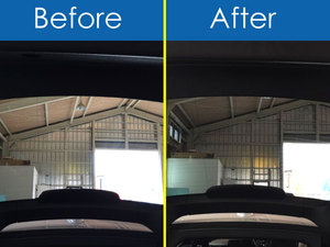 BMW3 リアゲート カーフィルム Before・After