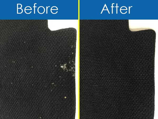 嘔吐車内クリーニング・Before&After3